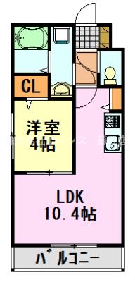 Relache南町（ルラーシュ）の間取り