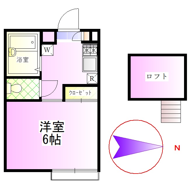 小手指第一レジデンスの間取り写真