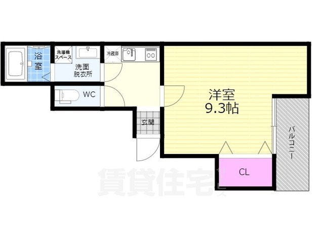 civil stage大宮高辻の間取り