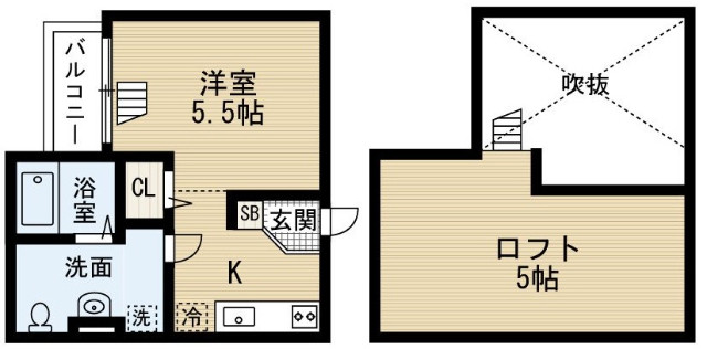 CLOUD鳳の間取り