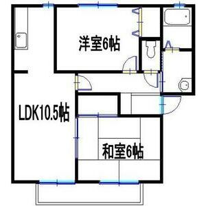 リヴェール中村Ｂの間取り