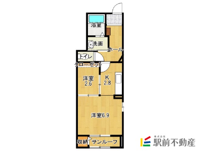 アルカンシェル宰府の間取り