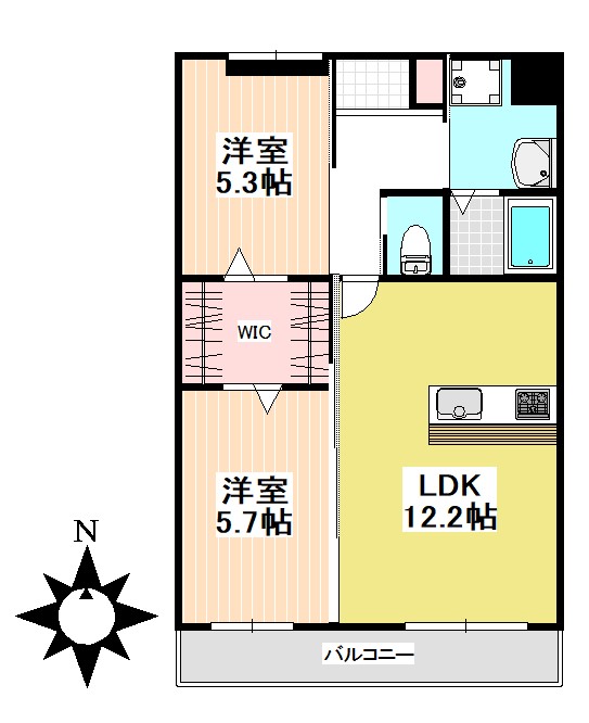 Casa feliceの間取り