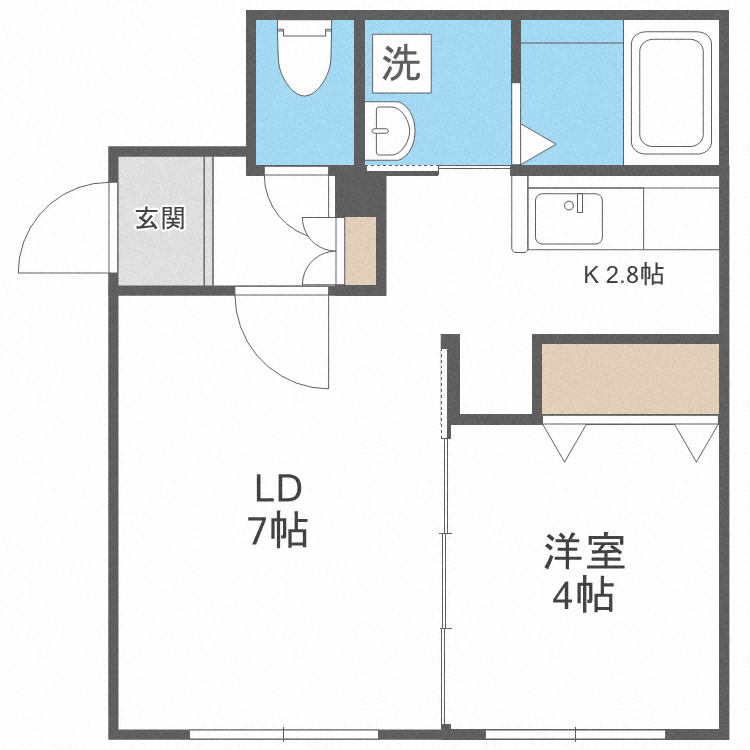 Prince Homes S517の間取り