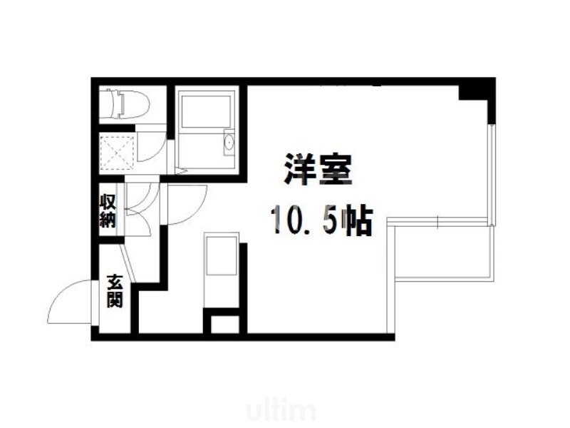 第47長栄フォルム御幸町の間取り