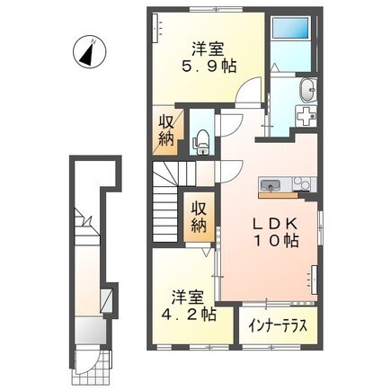 クレドール　ステラの間取り