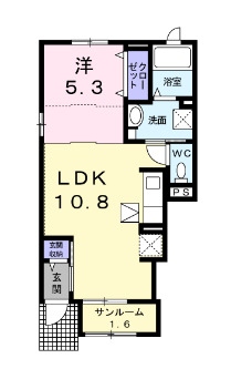 コンフォートＣの間取り