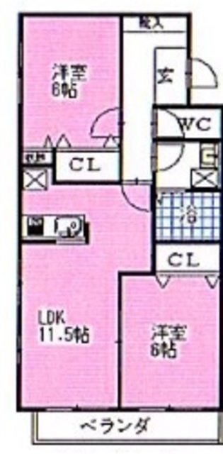 ラトゥールの間取り