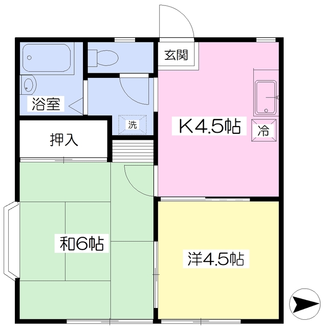 ホームズ荏田の間取り