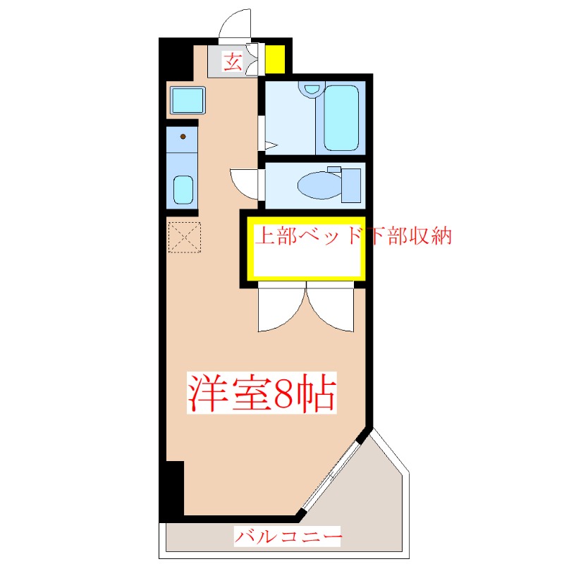 エミネンス隼人塚の間取り