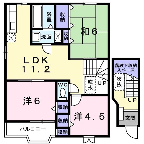 パ－クハウスの間取り