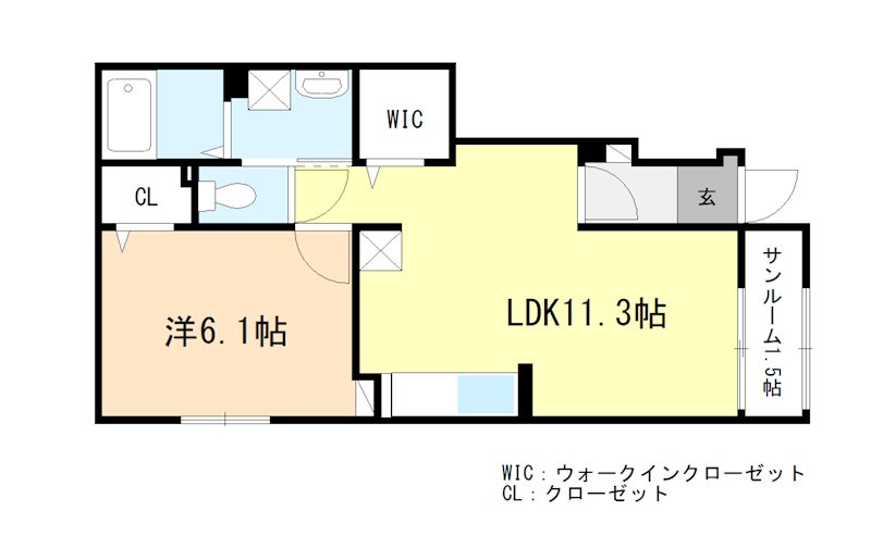 フォレストIIの間取り