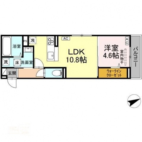 D-residence川口Aの間取り