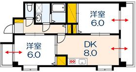 広島市中区舟入南のマンションの間取り