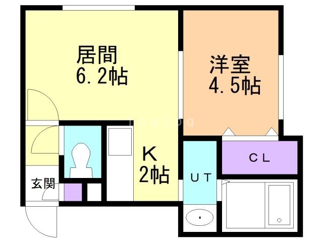 TARTUCA稲穂（タルトゥーカ イナホ）の間取り