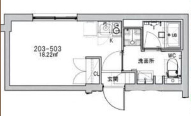 Ludens京急蒲田MAXIVの間取り