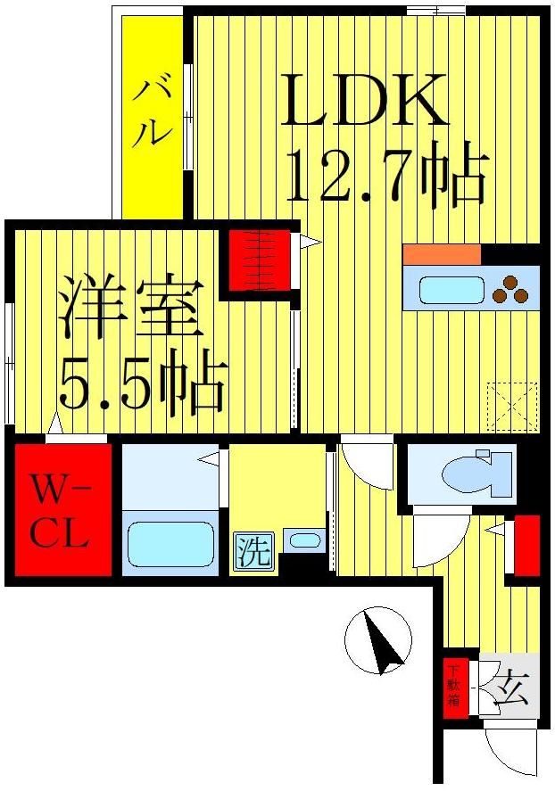 グランポートの間取り