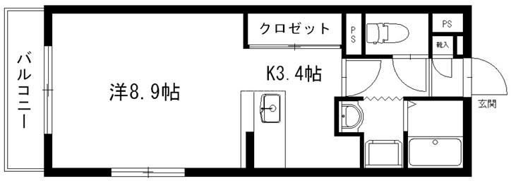 グランストーク立野の間取り