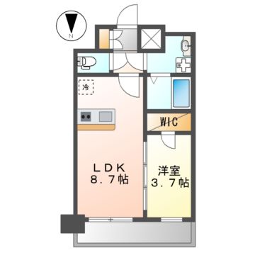 プレサンス東別院セレニスの間取り