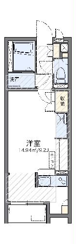 【レオネクストテルビューレンの間取り】