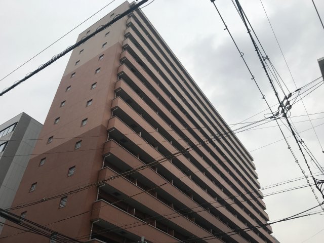 【グランカーサ難波元町の建物外観】