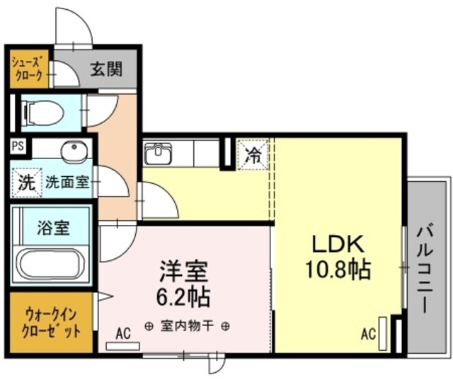 D-room煌の間取り