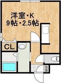 Lien小樽の間取り