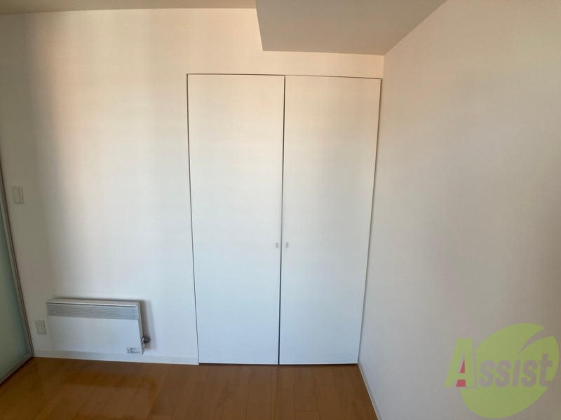 収納　クローゼットがありました。お洋服や荷物はここへ