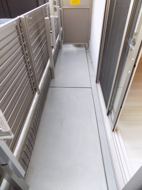 バルコニー　。