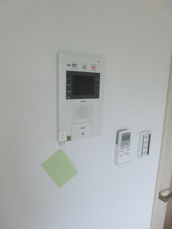 セキュリティ　※同マンション別部屋の参考写真です。