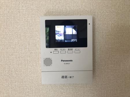セキュリティ　モニター付きインターホン