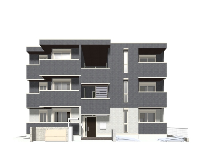 建物外観　建物外観パース