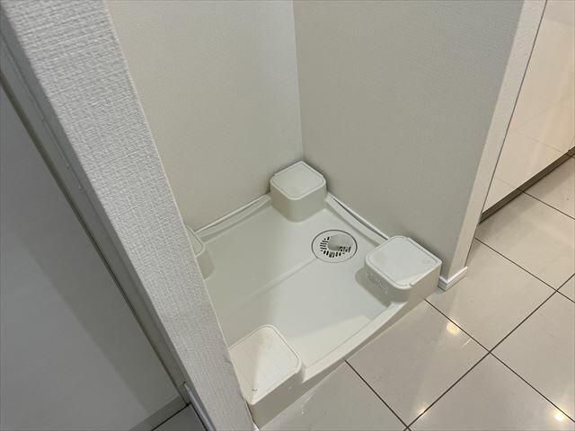 その他設備　敷地内洗濯置き場