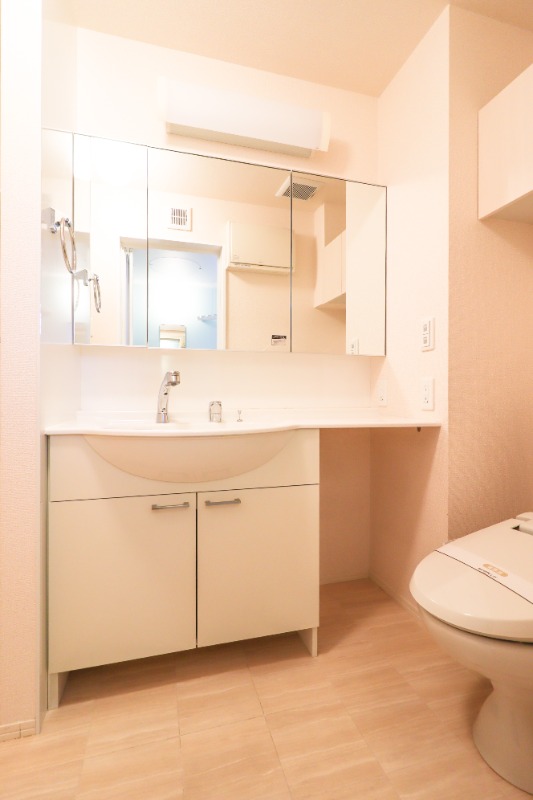 洗面設備　図面と現状に相違がある場合には現状を優先