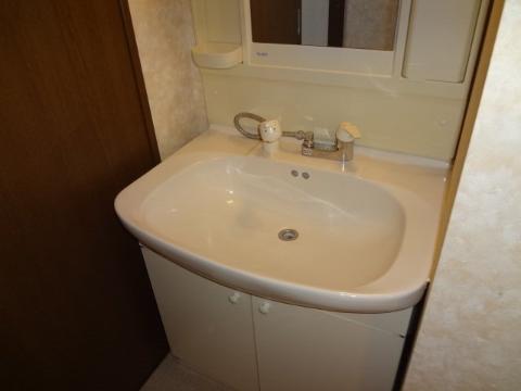 洗面設備　洗髪洗面化粧台