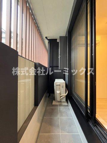 バルコニー　現状優先です。