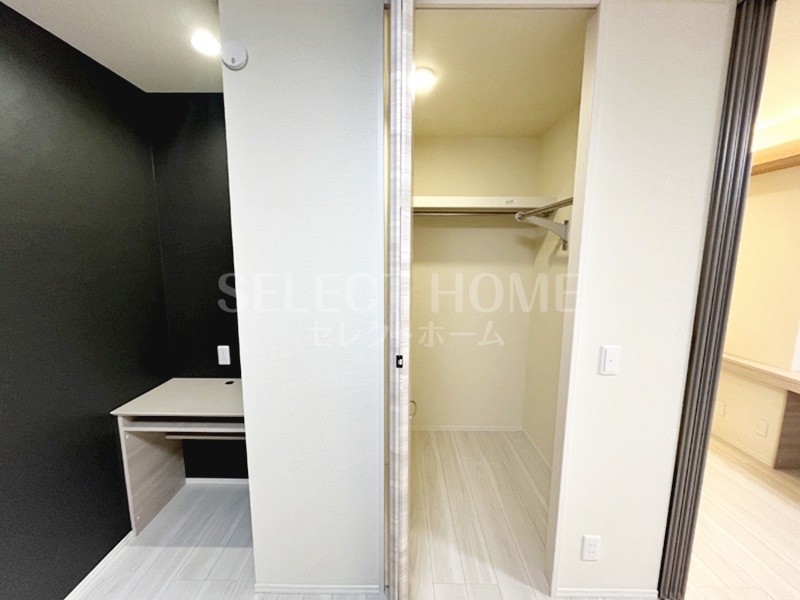 収納　十分な収納スペースがあります同型タイプ