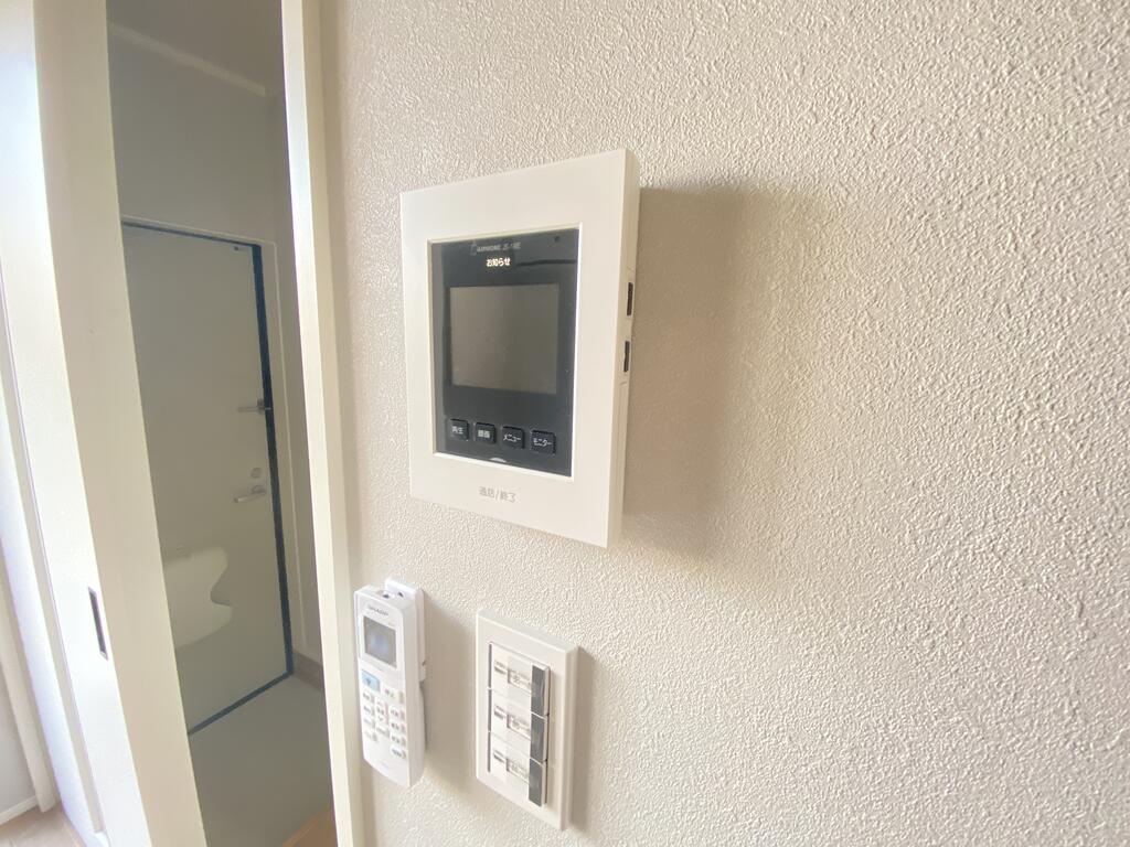 セキュリティ　同施工会社の別物件の写真です。