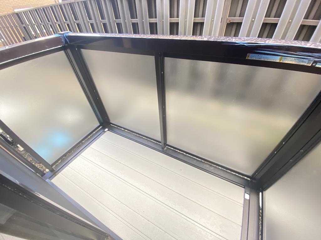 バルコニー　同施工会社の別物件の写真です。