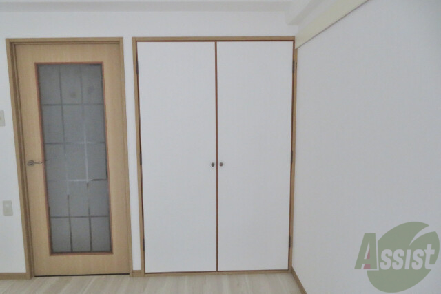 収納　お洋服やお荷物が多くても安心な収納です。