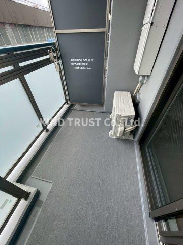 バルコニー　広々としたバルコニーです