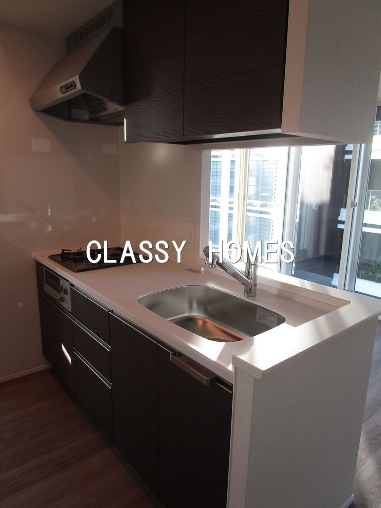 キッチン　2023年竣工　ブリリアタワー浜離宮：キッチン