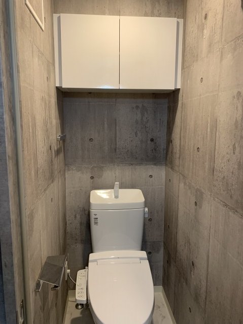 トイレ　同物件別号室の写真です。