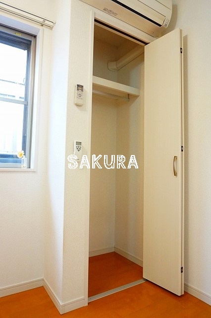 収納　お荷物の多い方でも安心のクローゼット付き♪