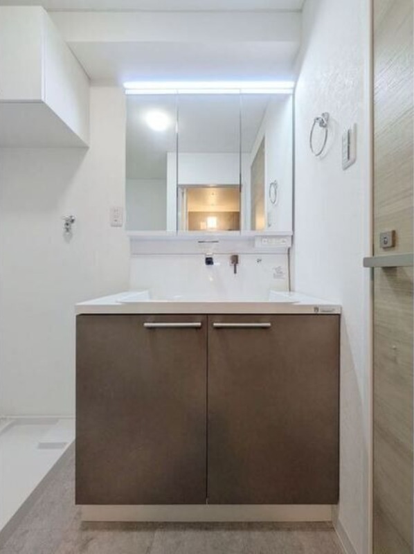 洗面設備　図面と現状に相違がある場合には現状を優先