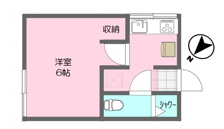 アチーブメント ハイツの間取り写真