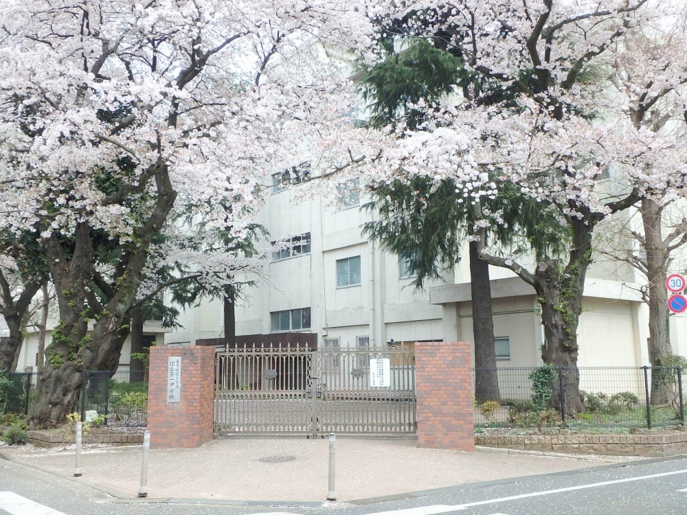 中学校　国立市立第一中学校（中学校）まで541m