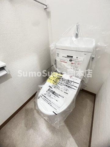 トイレ　ゆったりとした空間のトイレです