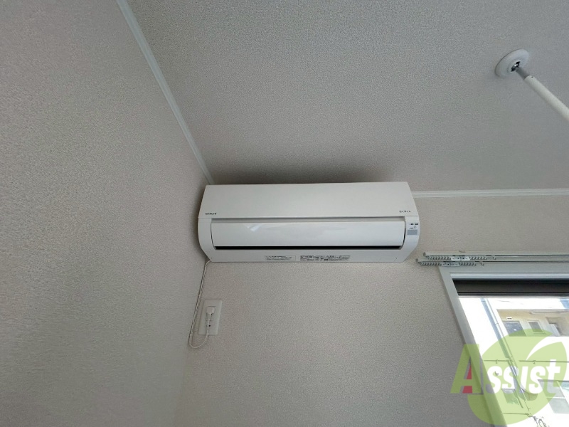その他設備　エアコンが付いているので入居日から快適に過ごせますね。