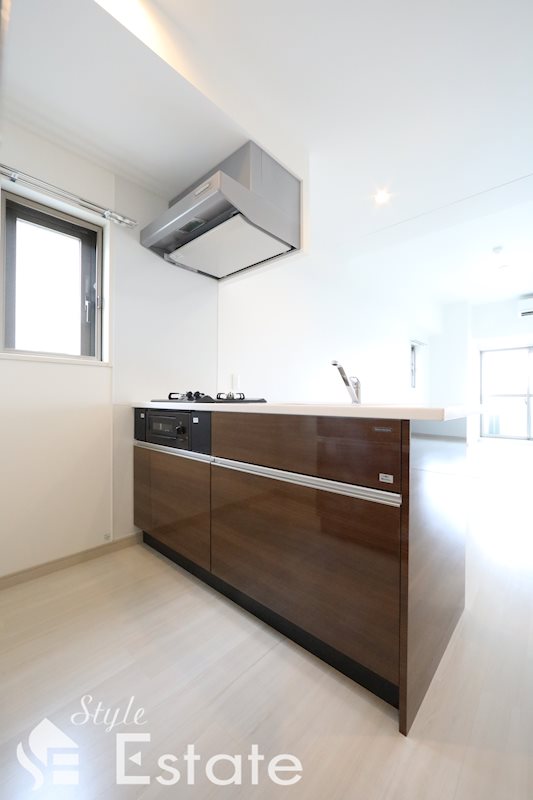 キッチン　カウンターキッチン　2口コンロ